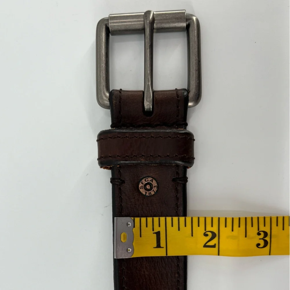 Vintage‎ Brown Leather Belt 38/40